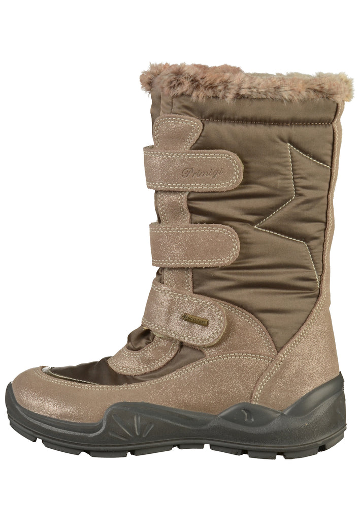 Primigi Stiefel Lederimitat/Textil Beige - surf4shoes