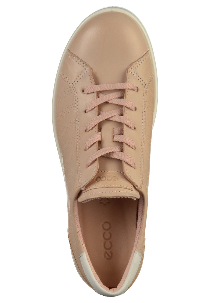 ecco Sneaker Leder Rose - surf4shoes