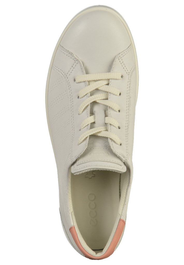 ecco Sneaker Leder Weiß - surf4shoes