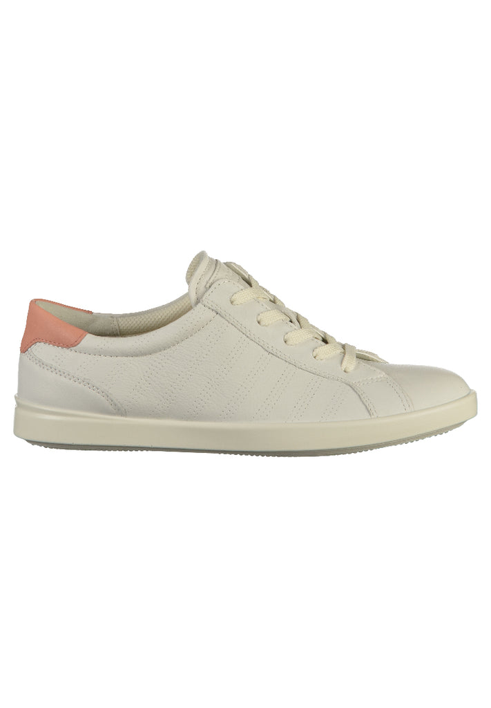 ecco Sneaker Leder Weiß - surf4shoes