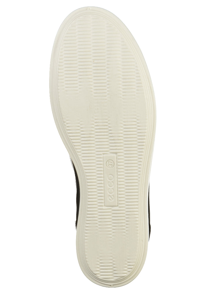 ecco Sneaker Leder Schwarz - surf4shoes