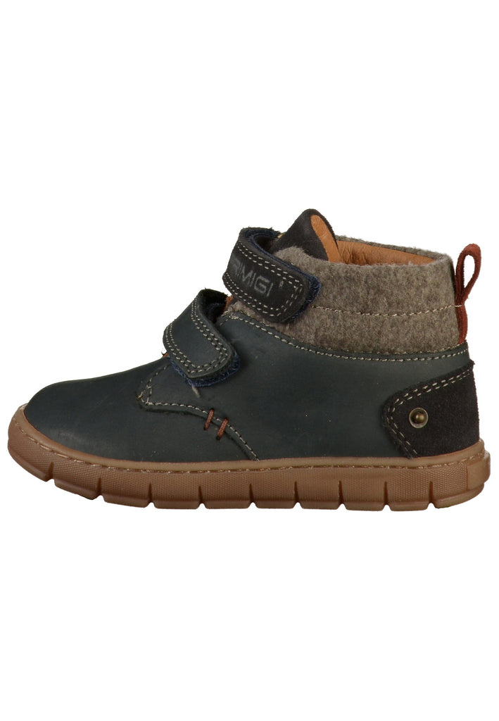 Primigi Halbschuhe Nubukleder Blau - surf4shoes