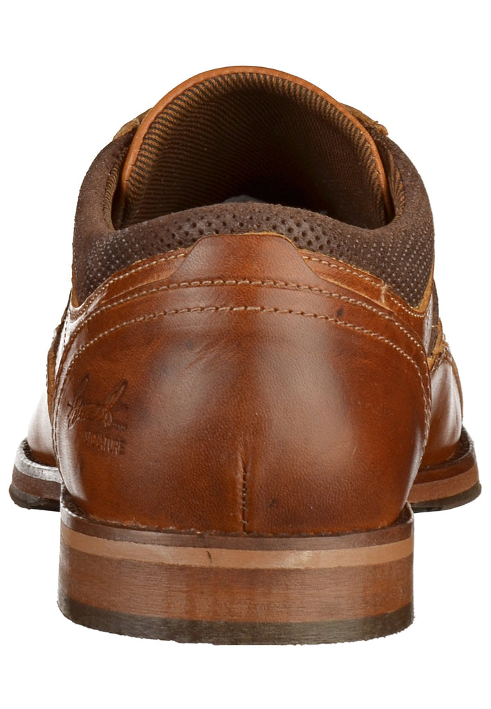 Bullboxer Businessschuhe Glattleder Cognac - surf4shoes