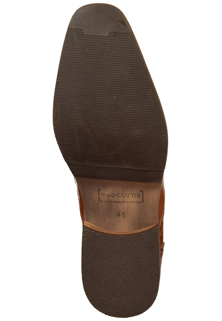 Bullboxer Businessschuhe Glattleder Cognac - surf4shoes