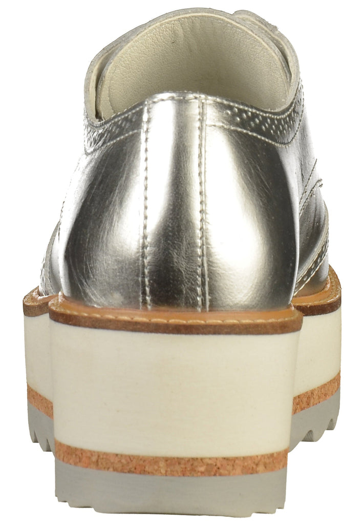 Bullboxer Halbschuhe Leder Silber - surf4shoes