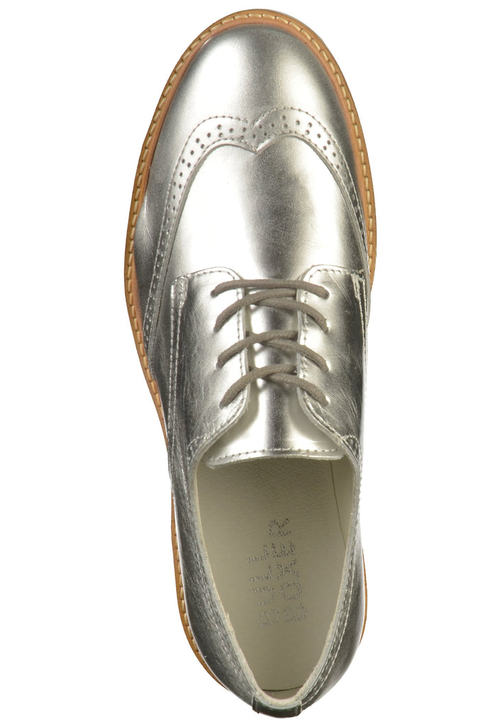 Bullboxer Halbschuhe Leder Silber - surf4shoes