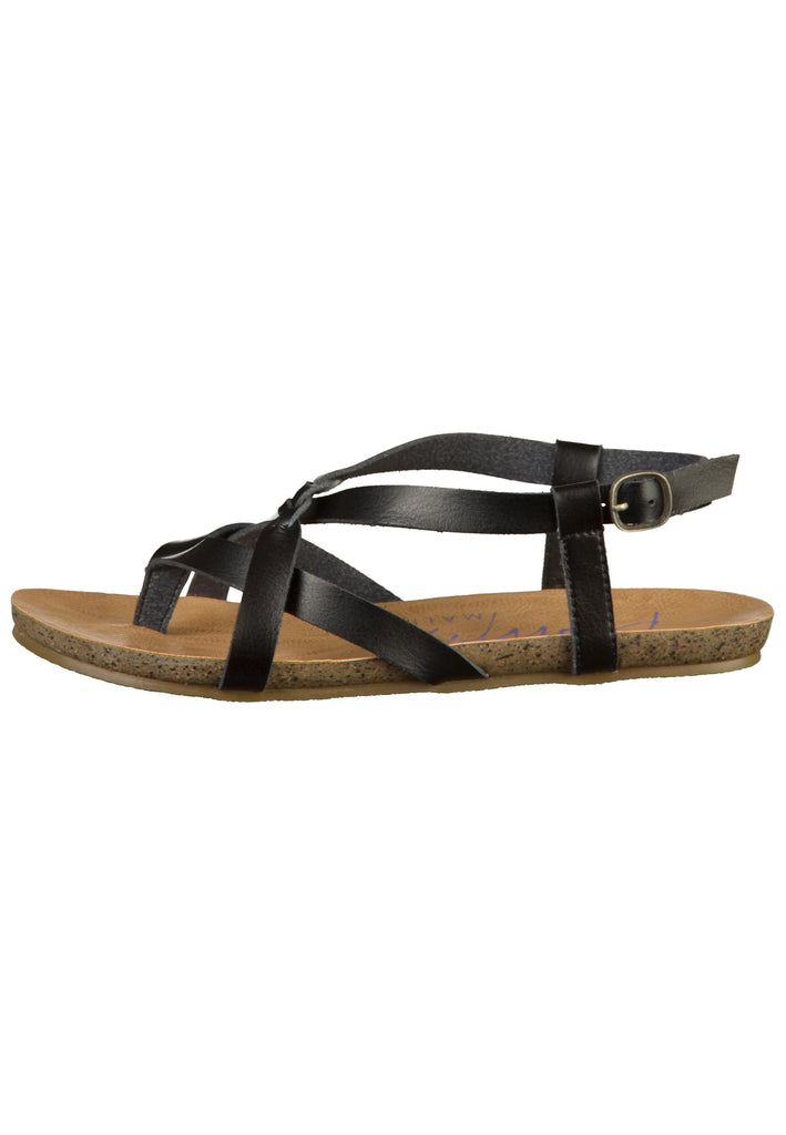 Blowfish Zehensteg Lederimitat Schwarz - surf4shoes