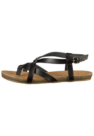 Blowfish Zehensteg Lederimitat Schwarz - surf4shoes