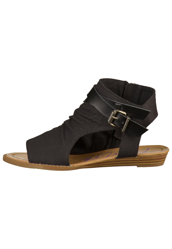 Blowfish Sandalen Lederimitat/Textil Schwarz - surf4shoes