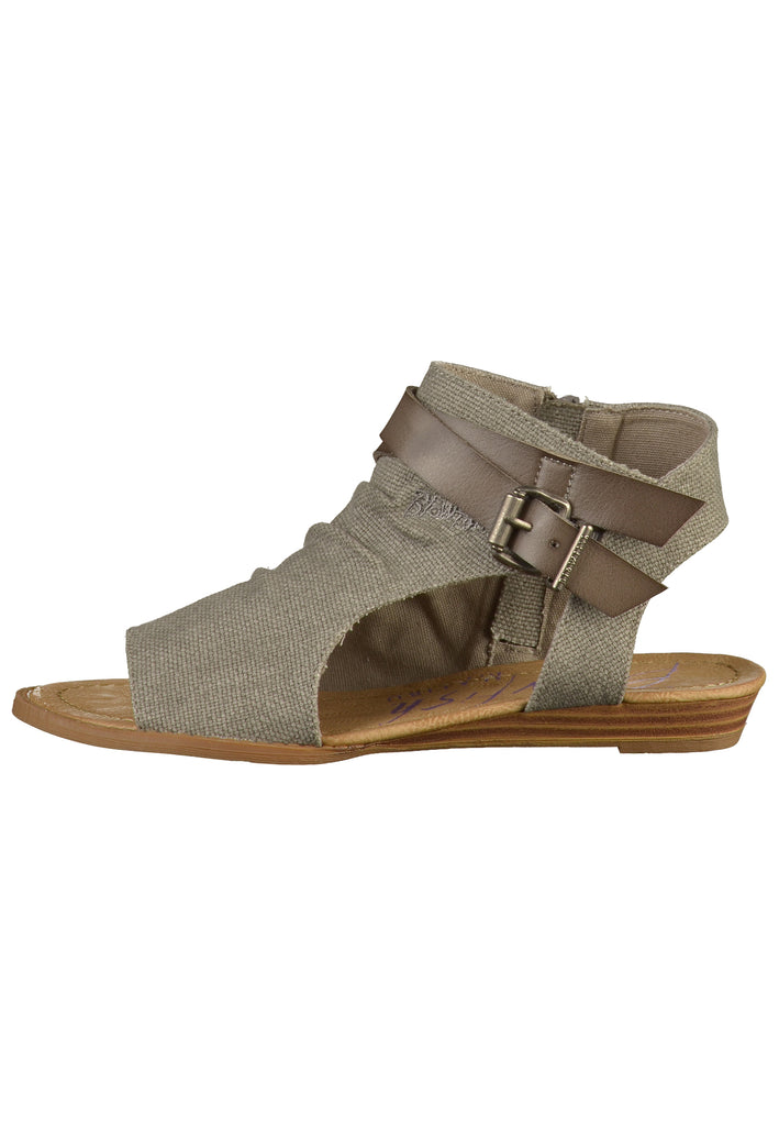 Blowfish Sandalen Lederimitat/Textil Grau - surf4shoes