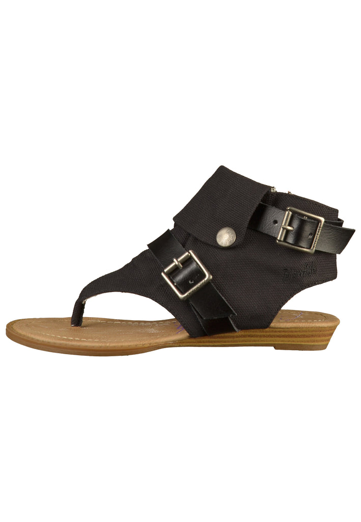 Blowfish Zehensteg Lederimitat/Textil Schwarz - surf4shoes