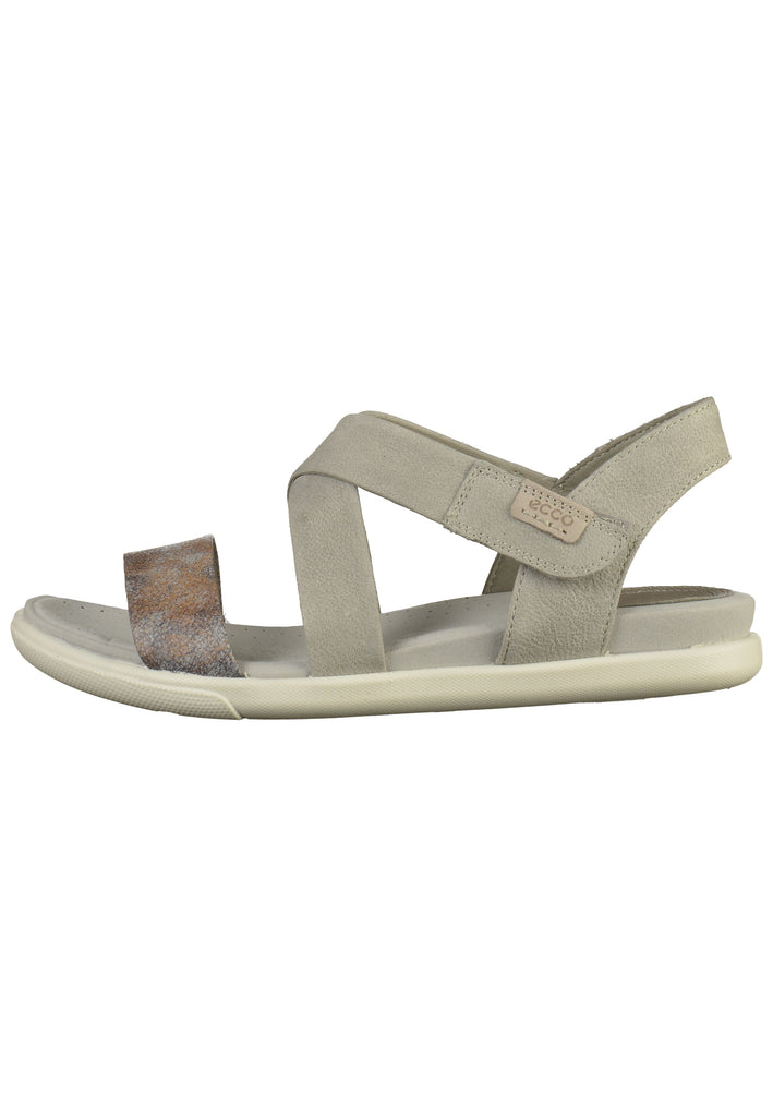 ecco Sandalen Leder Grau - surf4shoes