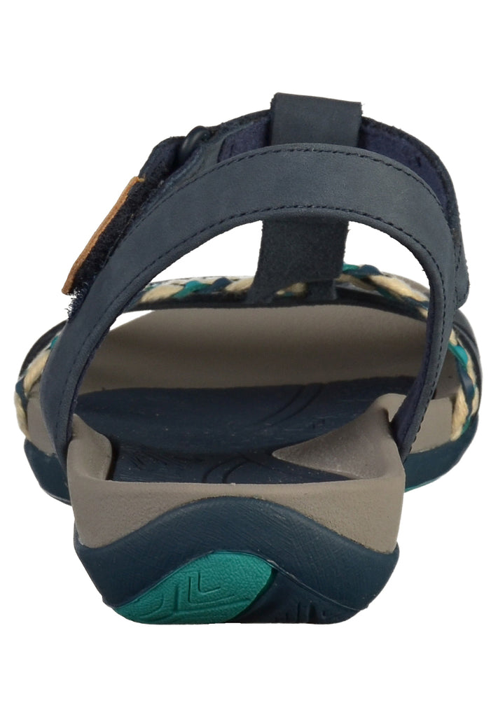 Clarks Sandalen Nubukleder Navy - surf4shoes