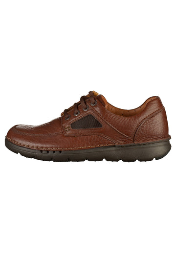 Clarks Halbschuhe Leder Braun - surf4shoes