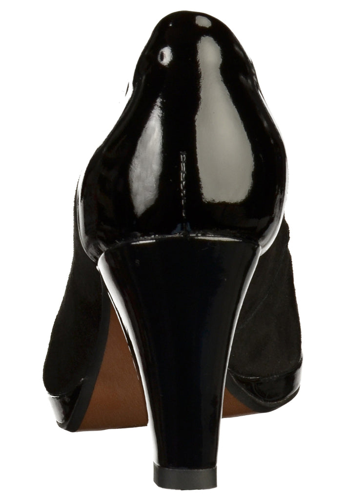 Clarks Pumps Leder Schwarz - surf4shoes