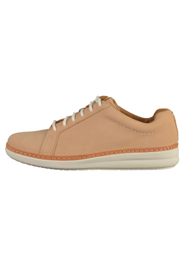 Clarks Halbschuhe Leder Nude - surf4shoes