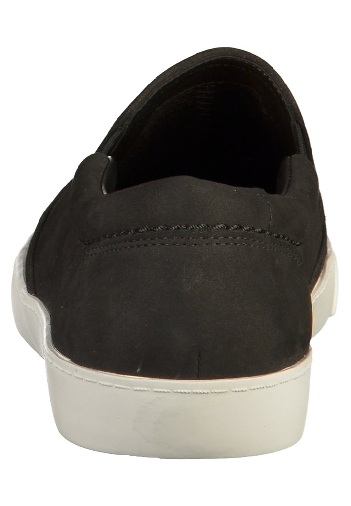 Clarks Slipper Nubukleder Schwarz - surf4shoes