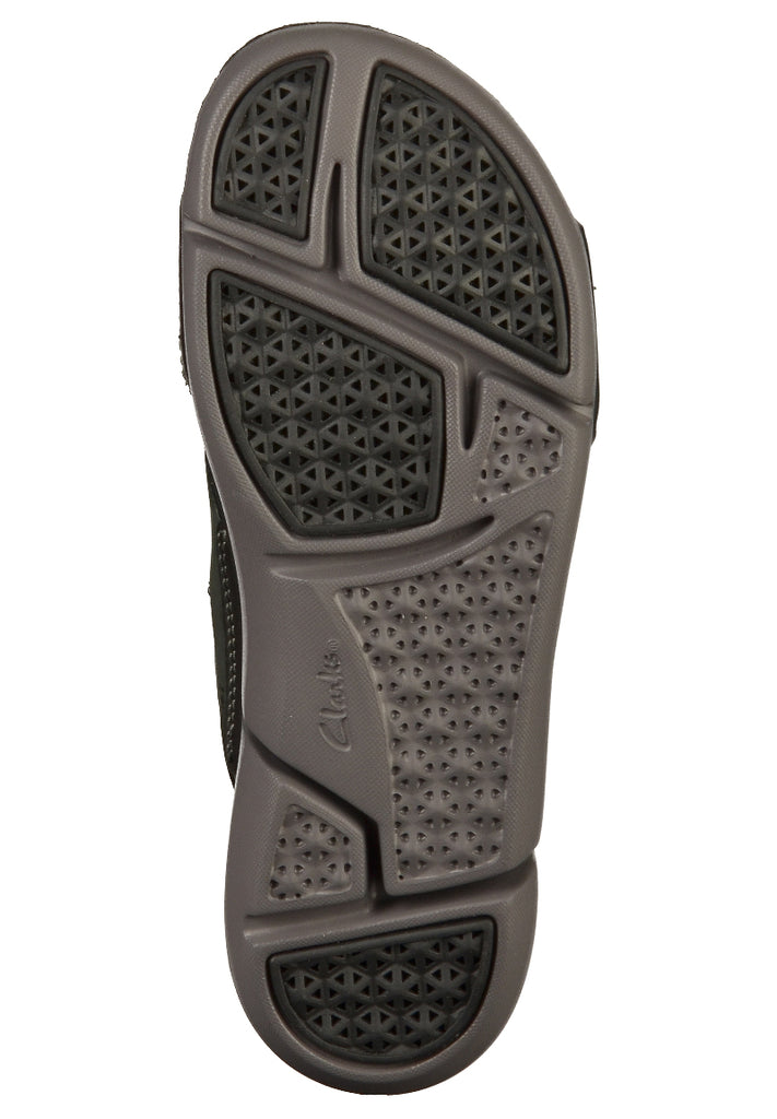 Clarks Sandalen Leder Schwarz - surf4shoes