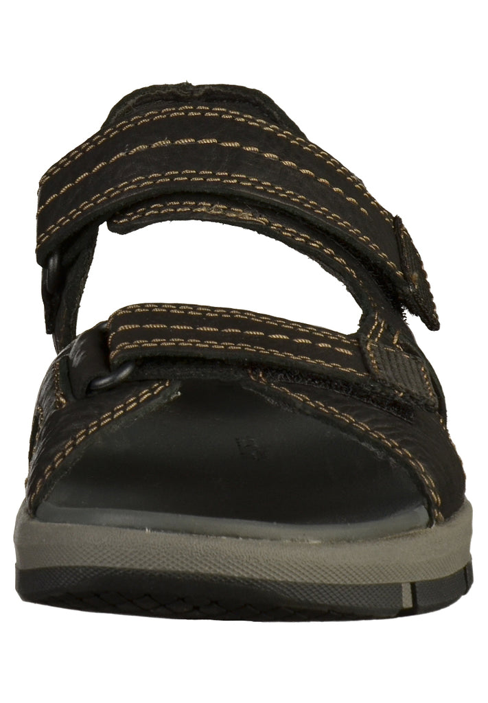 Clarks Sandalen Leder Schwarz - surf4shoes