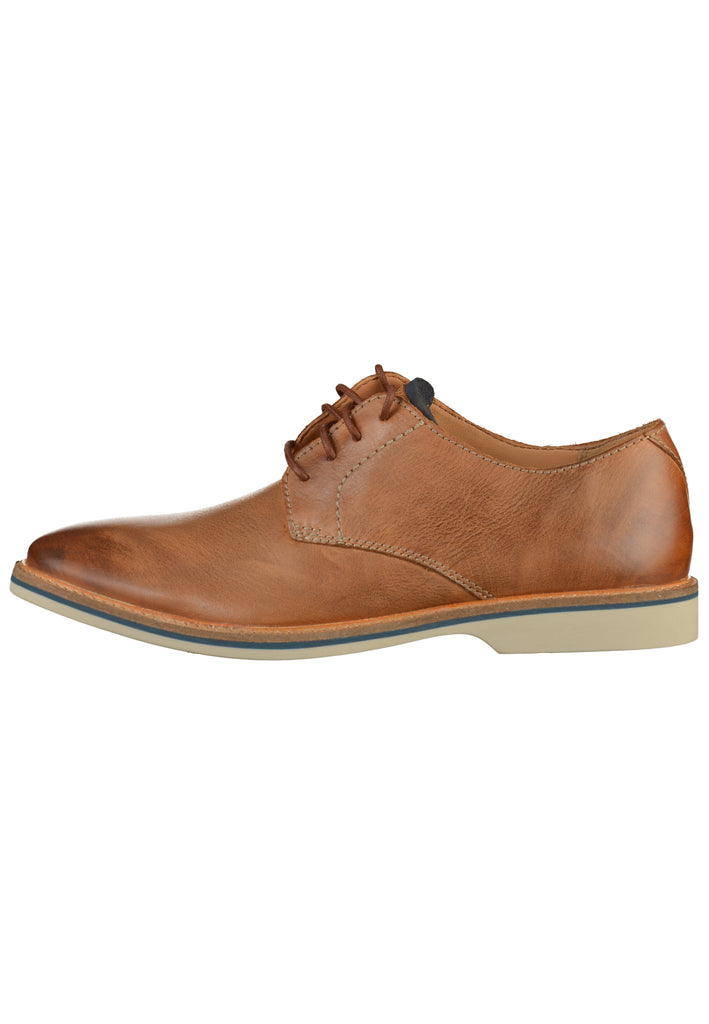 Clarks Halbschuhe Glattleder Hellbraun - surf4shoes