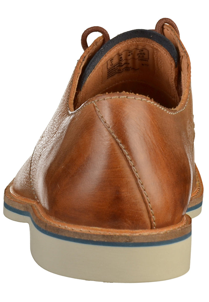 Clarks Halbschuhe Glattleder Hellbraun - surf4shoes