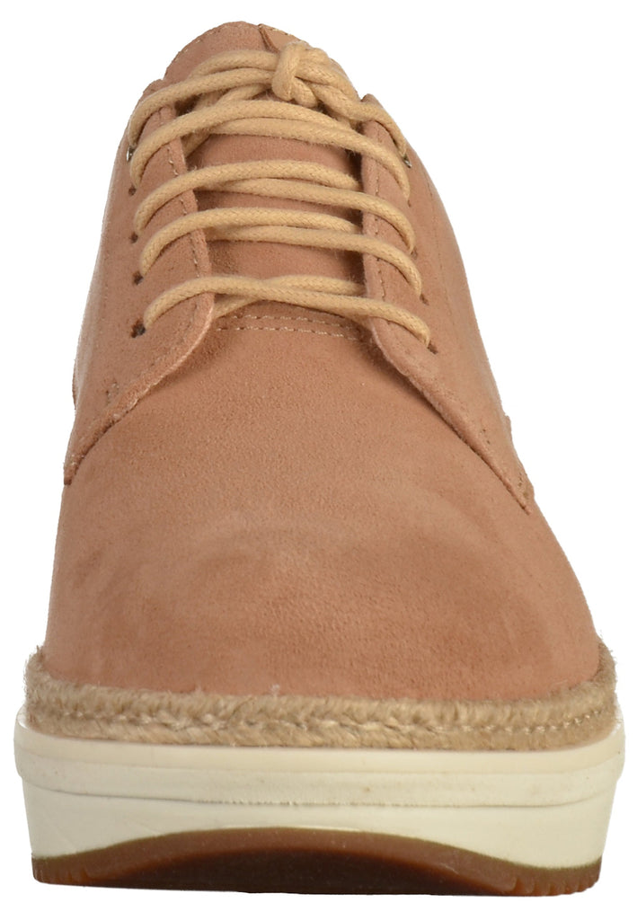 Clarks Halbschuhe Nubukleder Beige - surf4shoes