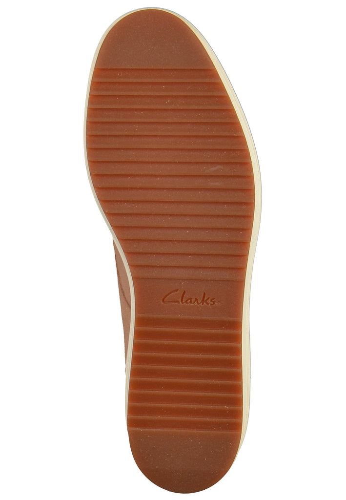 Clarks Halbschuhe Nubukleder Beige - surf4shoes