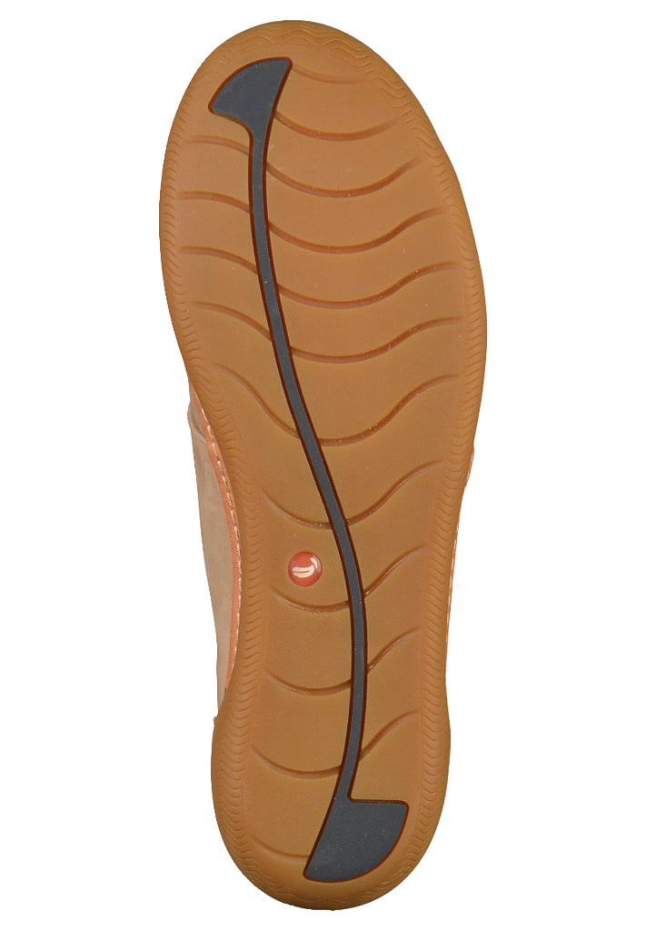 Clarks Halbschuhe Nubukleder Beige - surf4shoes