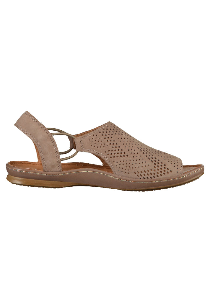 Clarks Sandalen Nubukleder Grau - surf4shoes