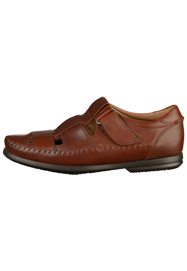 Clarks Halbschuhe Leder Tan - surf4shoes