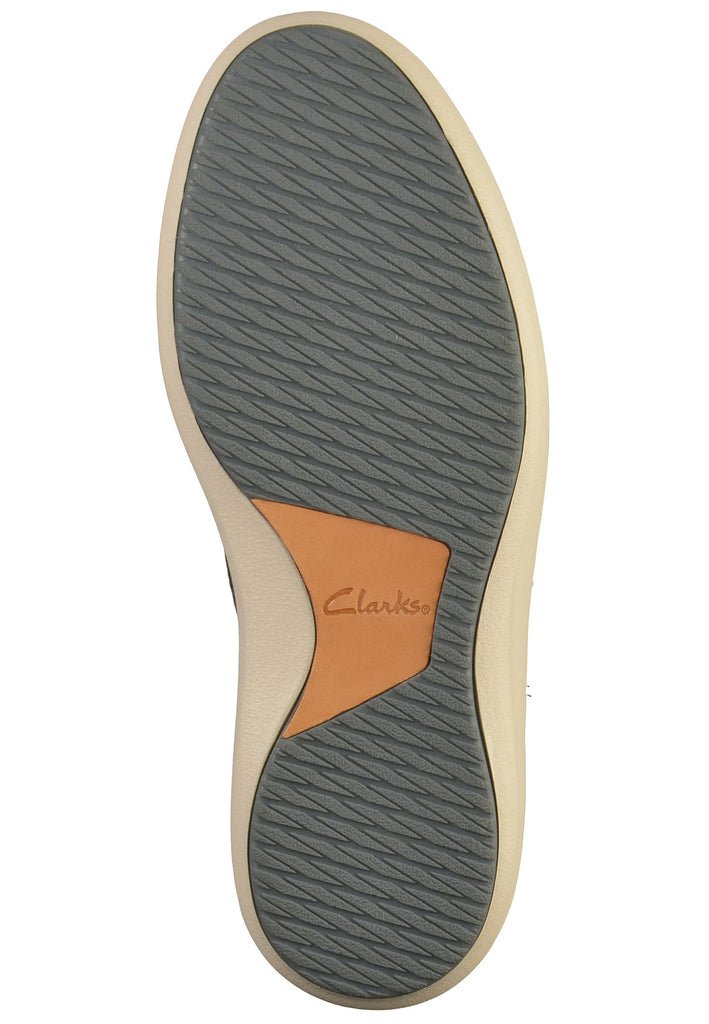 Clarks Halbschuhe Nubukleder Blau - surf4shoes