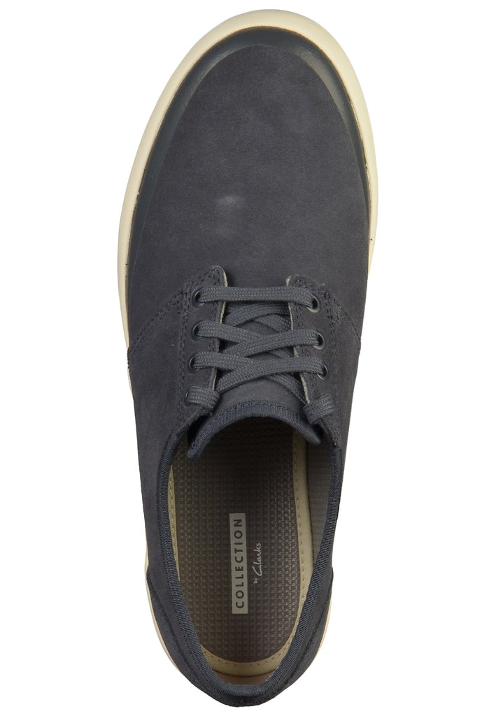 Clarks Sneaker Veloursleder Blau - surf4shoes