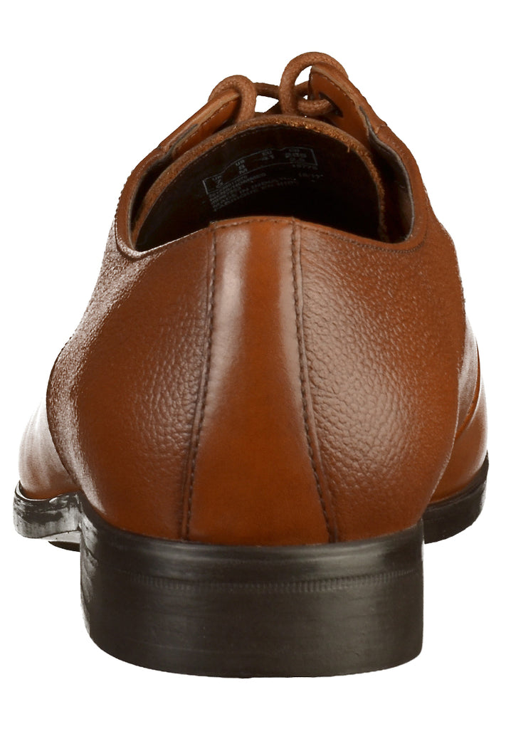 Clarks Businessschuhe Glattleder Braun - surf4shoes