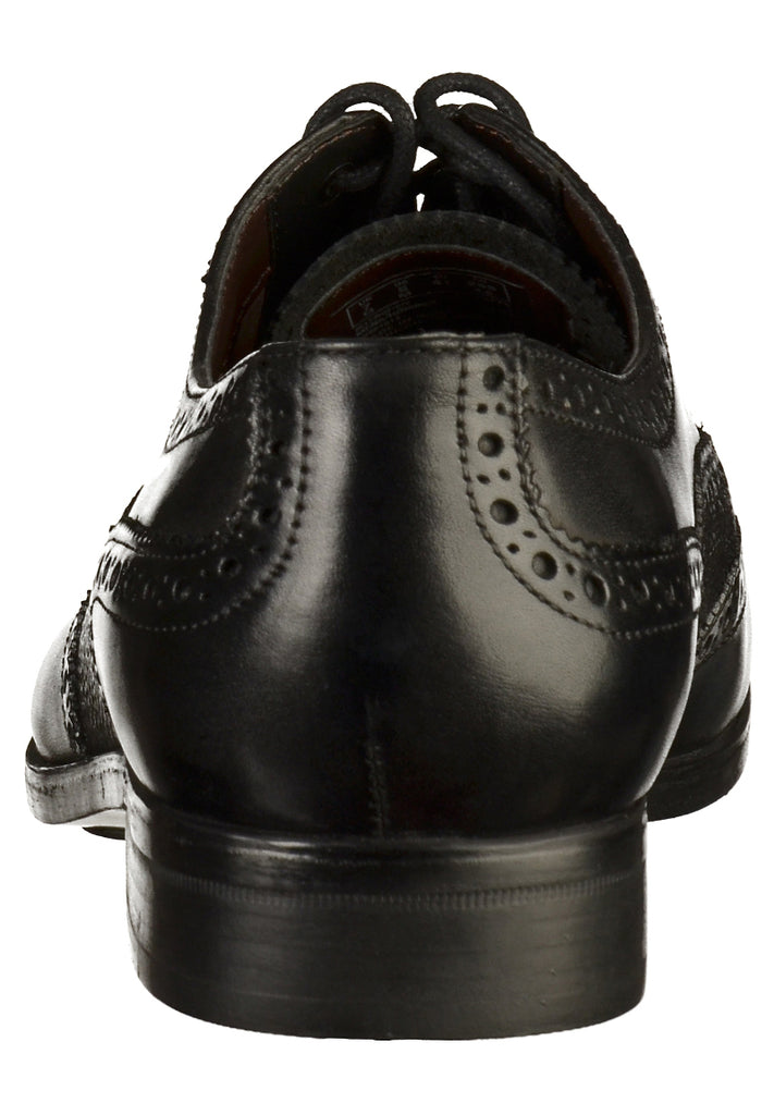Clarks Businessschuhe Leder Schwarz - surf4shoes