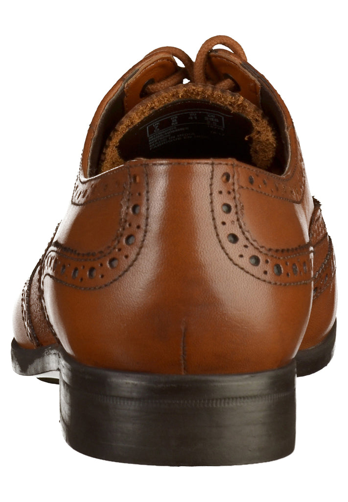 Clarks Businessschuhe Leder Braun - surf4shoes