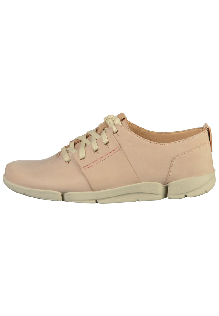 Clarks Halbschuhe Nubukleder Nude - surf4shoes