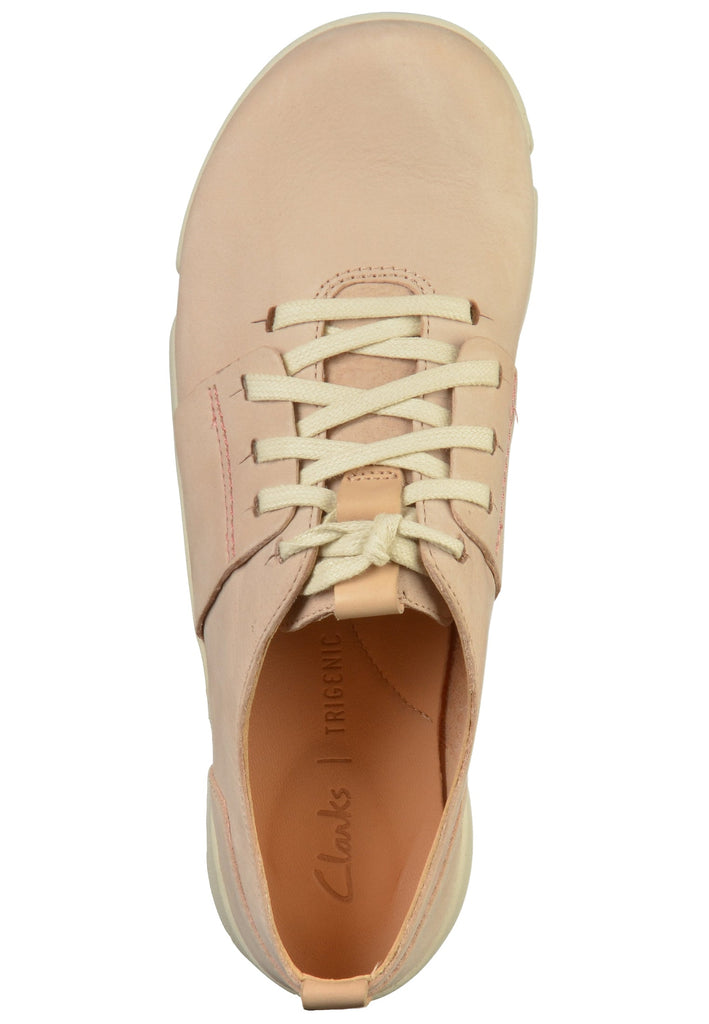 Clarks Halbschuhe Nubukleder Nude - surf4shoes