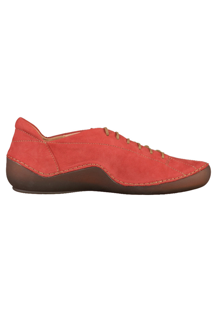Think! Halbschuhe Leder Rot - surf4shoes