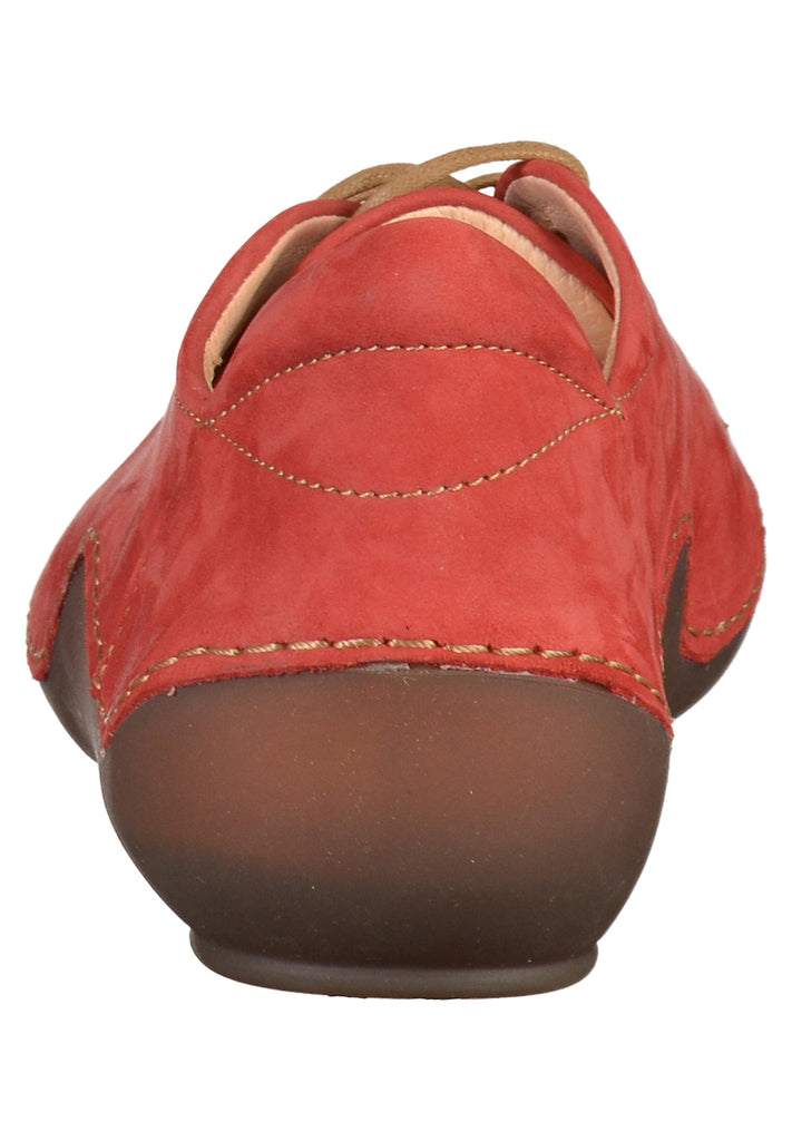 Think! Halbschuhe Leder Rot - surf4shoes