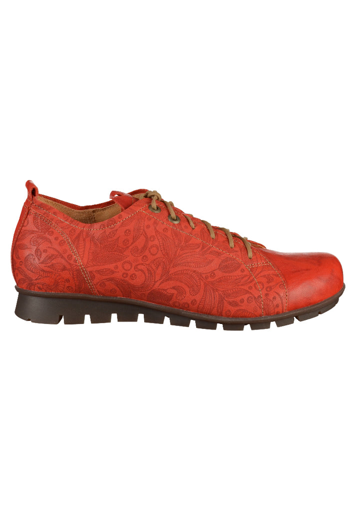 Think! Halbschuhe Leder Rot - surf4shoes