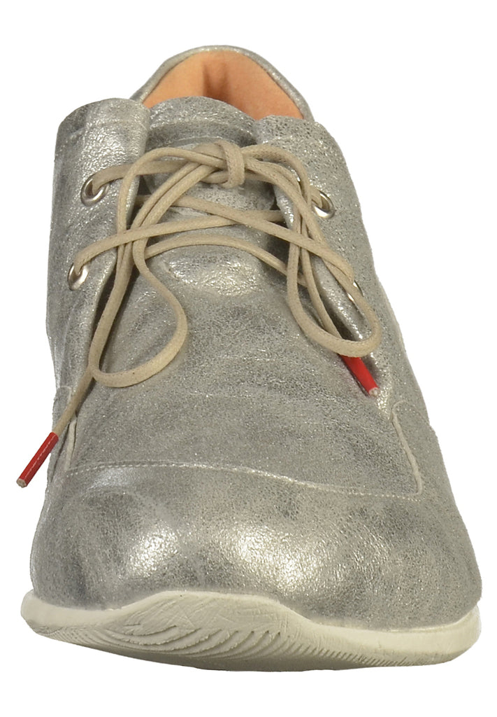 Think! Halbschuhe Leder Silber - surf4shoes