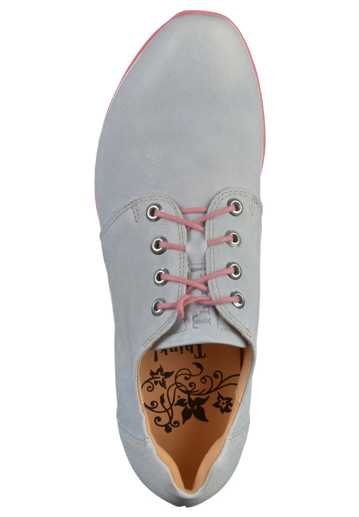 Think! Halbschuhe Leder Hellblau - surf4shoes