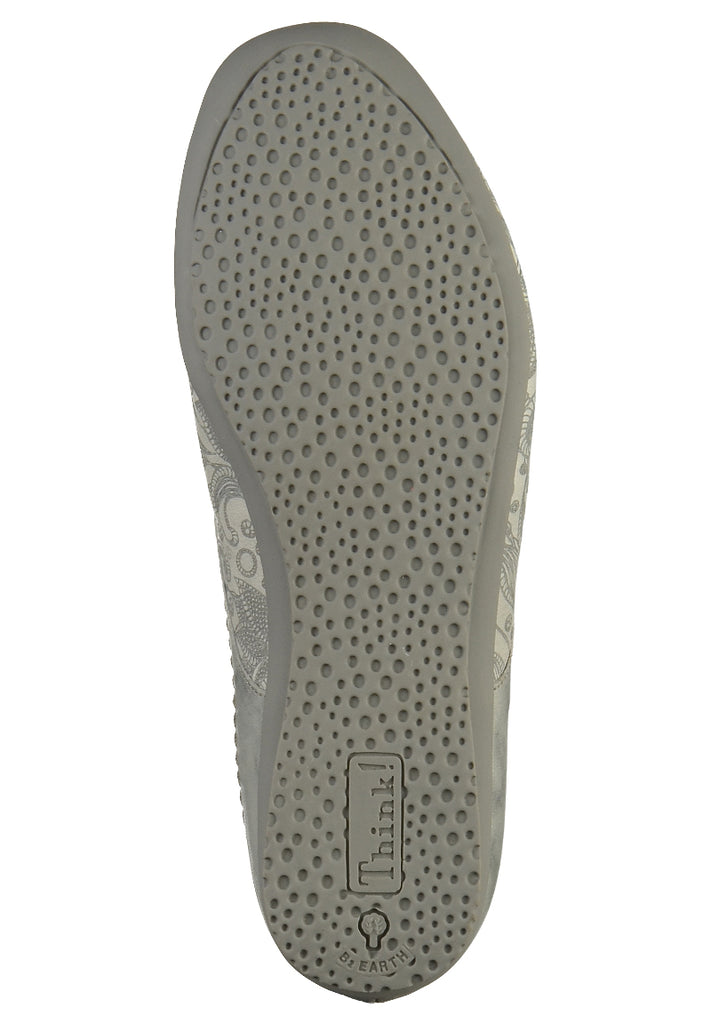 Think! Halbschuhe Leder Grau - surf4shoes