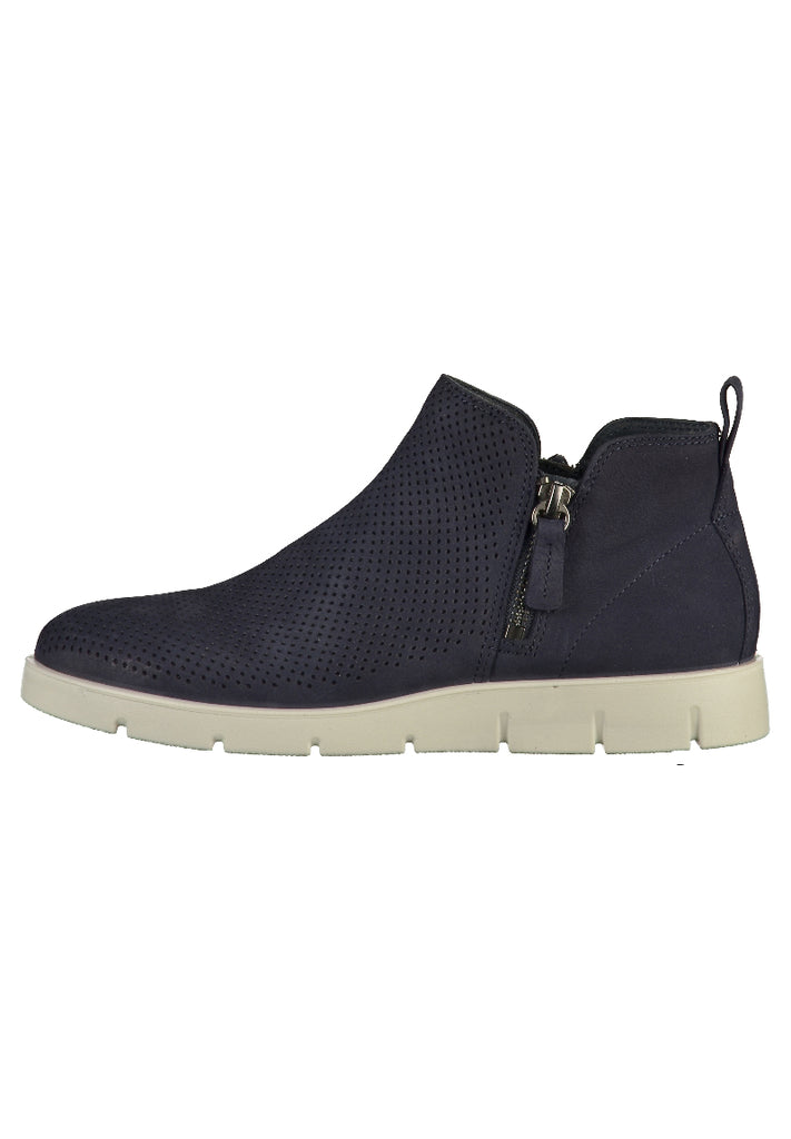 ecco Stiefelette Leder Dunkelblau - surf4shoes