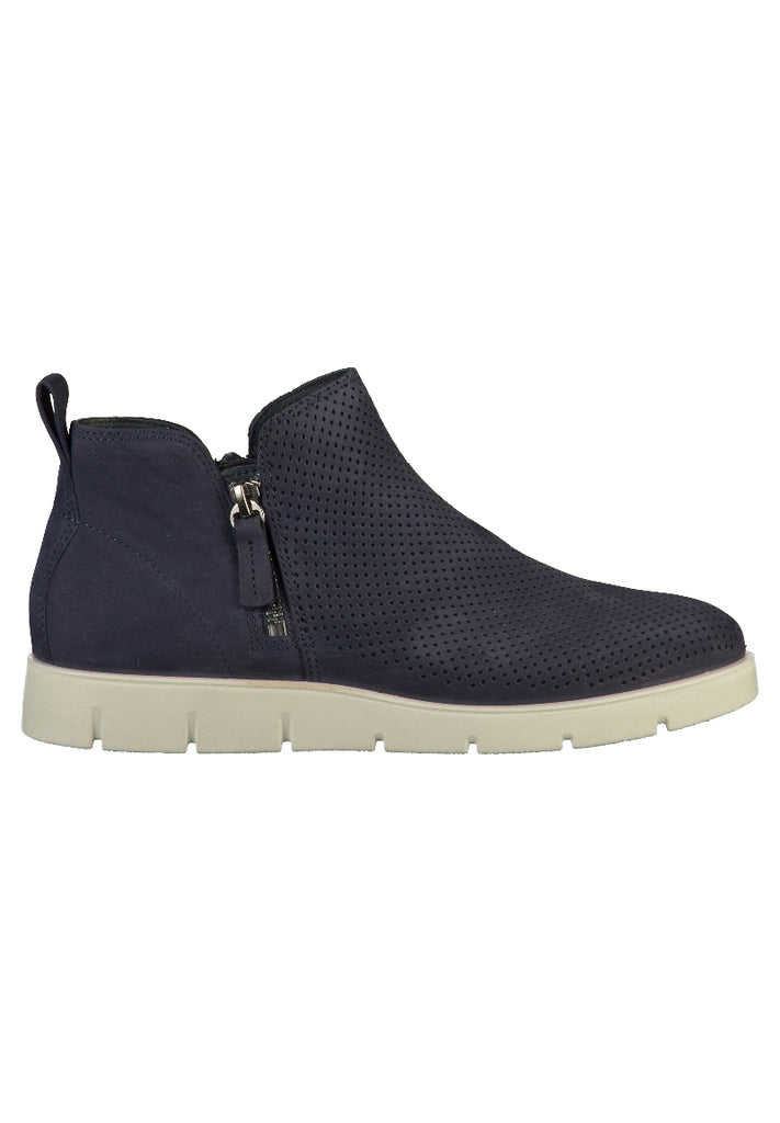 ecco Stiefelette Leder Dunkelblau - surf4shoes