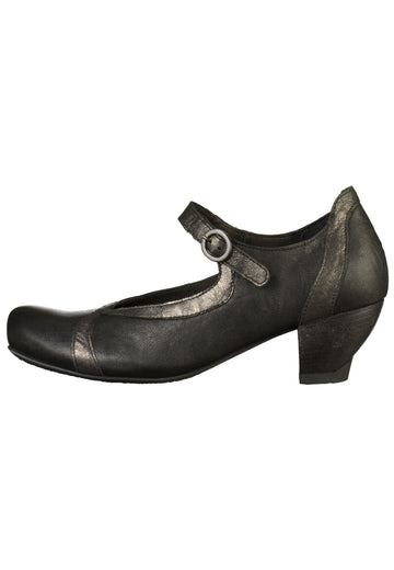 Think! Pumps Leder Schwarz - surf4shoes