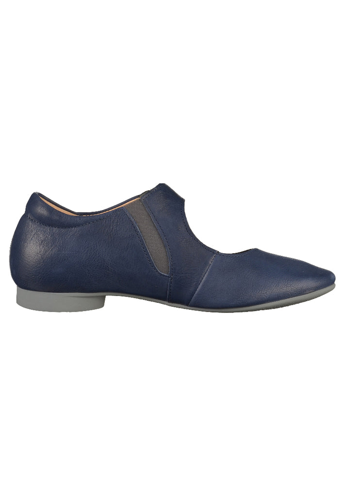 Think! Halbschuhe Leder Blau - surf4shoes