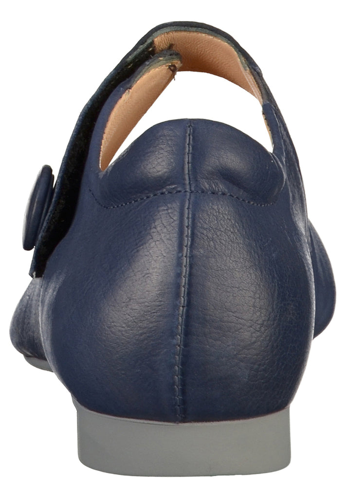 Think! Halbschuhe Leder Blau - surf4shoes