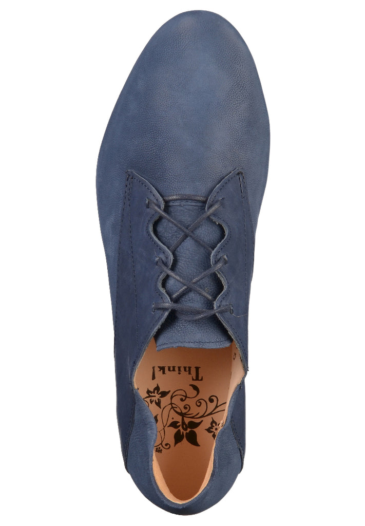 Think! Halbschuhe Leder Blau - surf4shoes