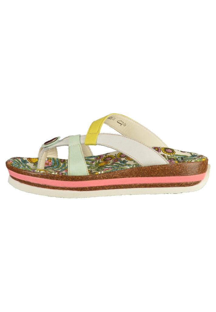 Think! Pantoletten Leder Weiß - surf4shoes